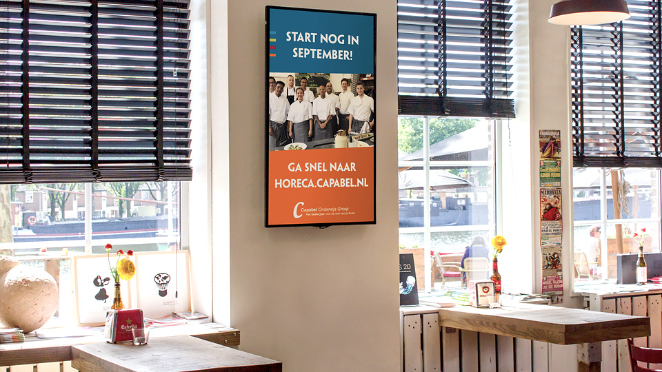 Altermedia Capabel Onderwijs Groep woW Screens Art Screens Digital Signage