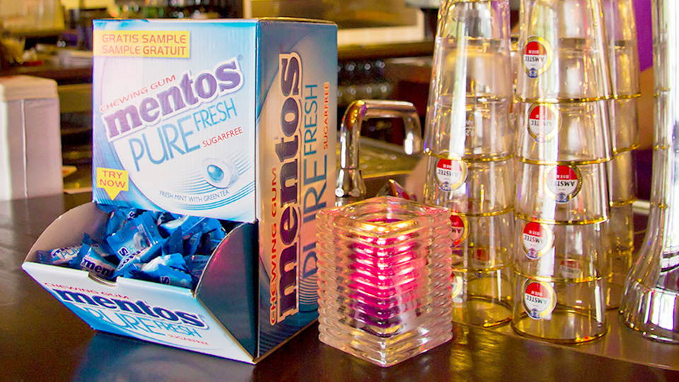 Altermedia Perfettie van Melle Mentos Sampling Samples