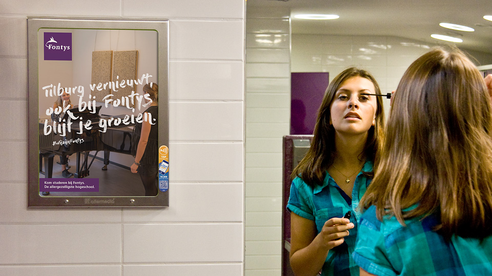 Altermedia Fontys Wcreclame Toiletmedia Washroom media