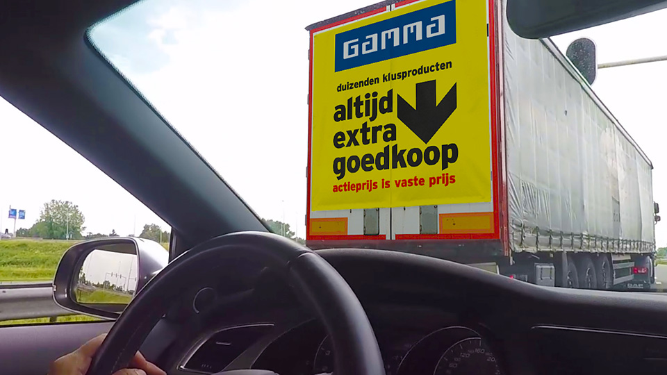 Altermedia Intergamma Gamma Vrachtwagenreclame Trailerreclame Truck Advertising