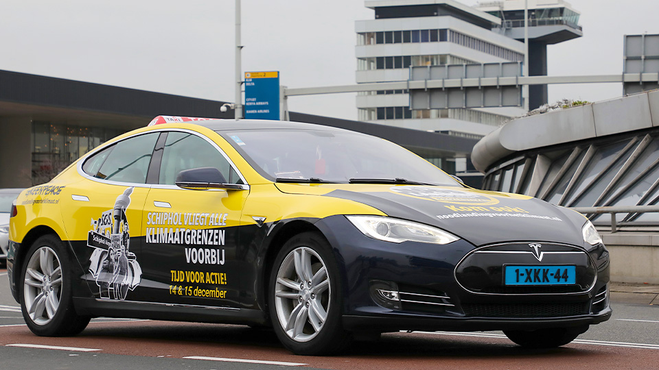 Altermedia Greenpeace Taxireclame