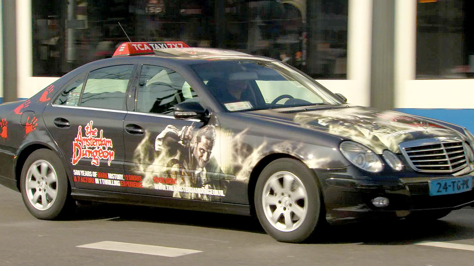 Altermedia Merlin Entertainments The Amsterdam Dungeon Taxireclame