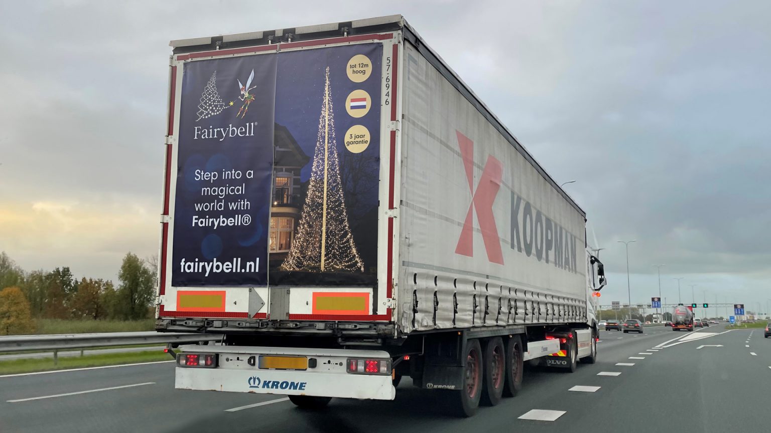 Altermedia Hemsson BV Fairybell Vrachtwagenreclame Truck advertising