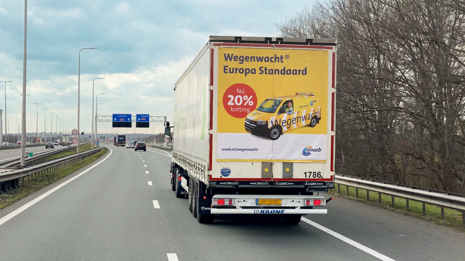 Altermedia ANWB Wegenwacht Vrachtwagenreclame Truck advertising