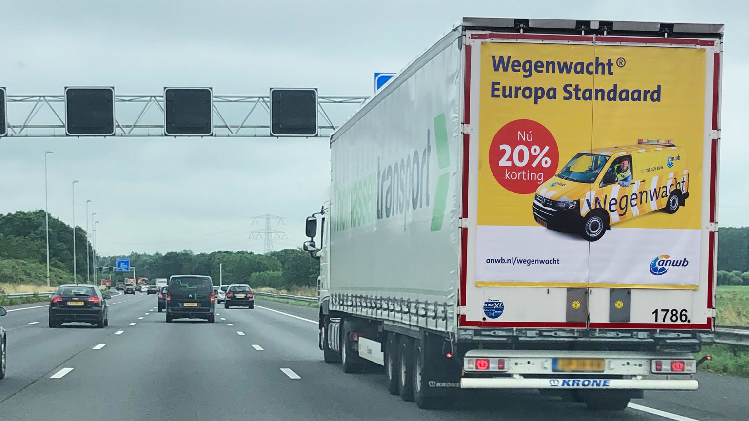 Altermedia ANWB Wegenwacht Vrachtwagenreclame Truck advertising