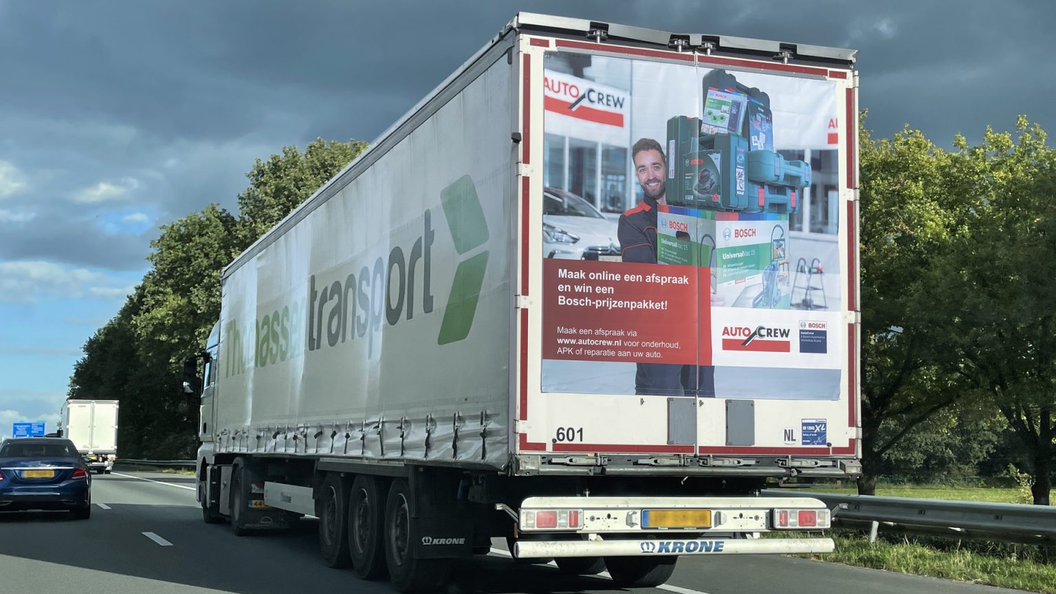 Altermedia Robert Bosch BV Autocrew Vrachtwagenreclame Truck advertising