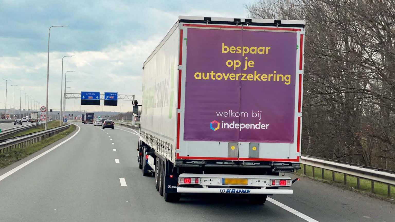 Altermedia Independer Vrachtwagenreclame Truck advertising