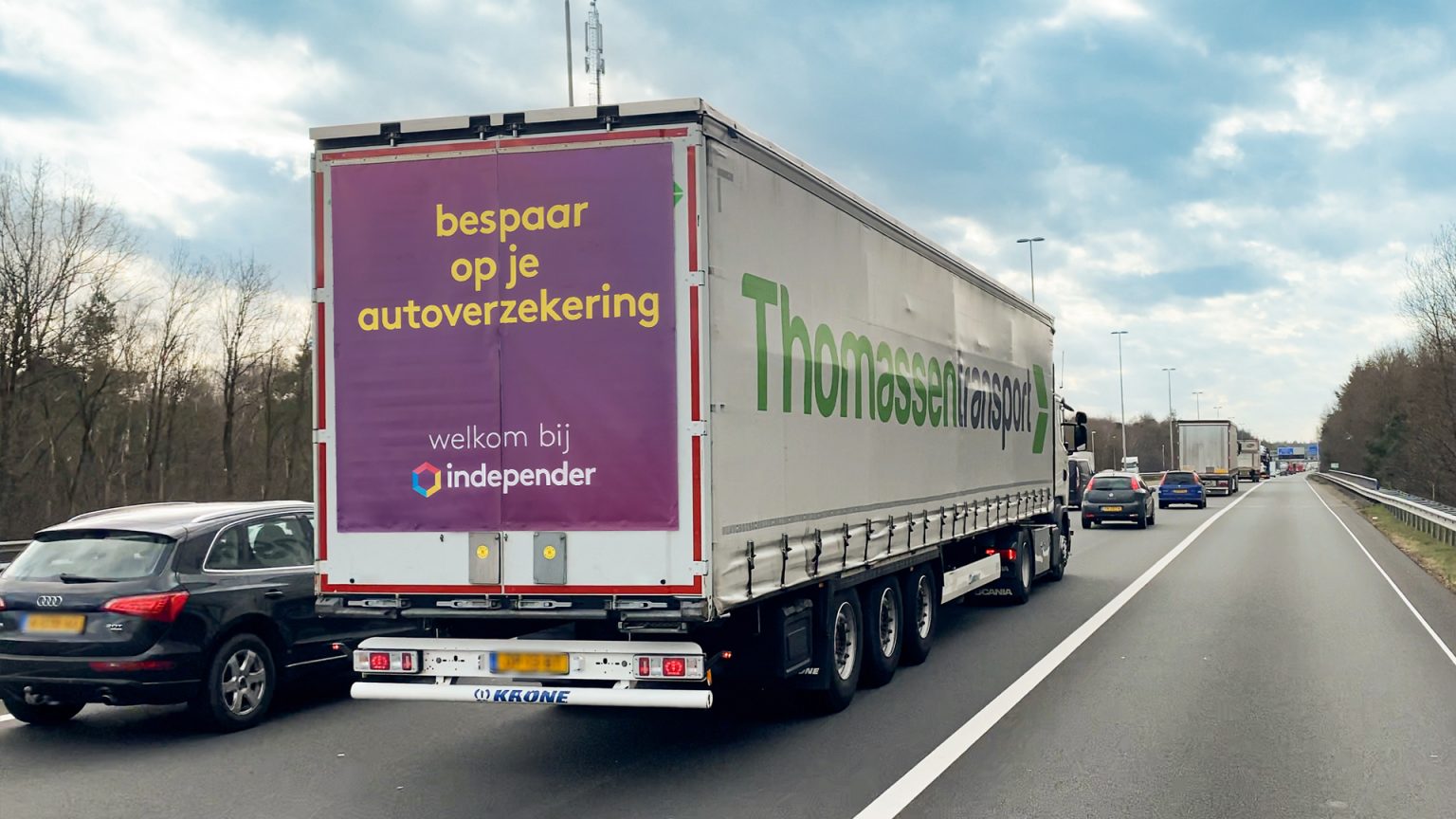 Altermedia Independer Vrachtwagenreclame Truck advertising