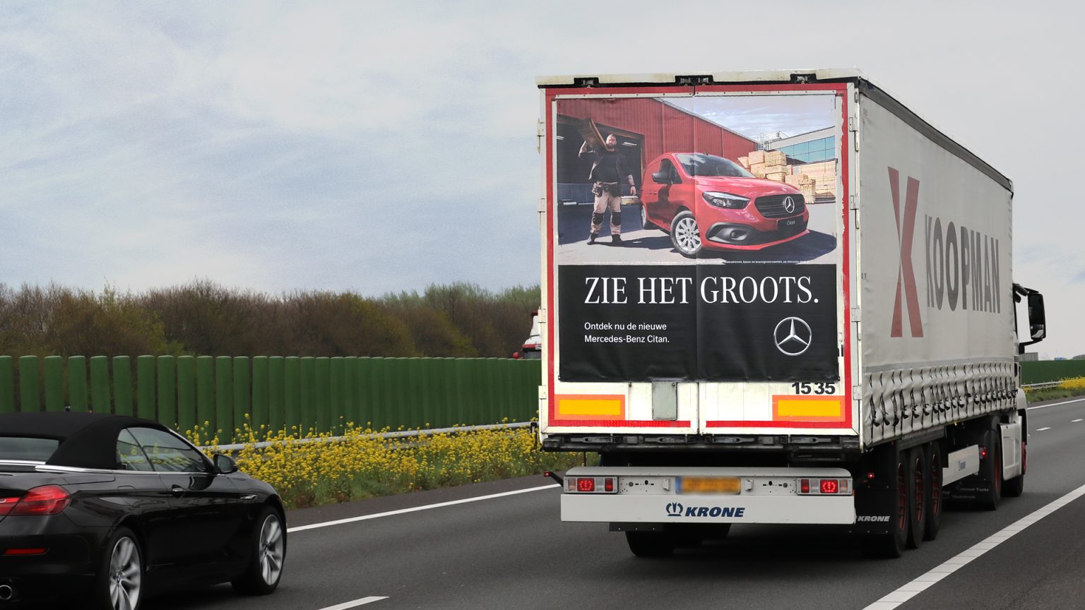 Altermedia Mercedes_Benz Nederland BV Vrachtwagenreclame Truck advertising