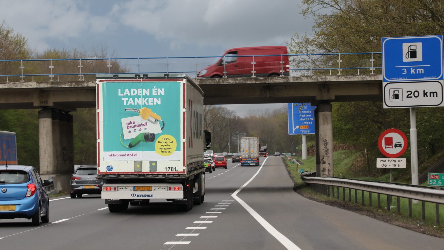 Altermedia MKB Brandstof Vrachtwagenreclame Truck advertising