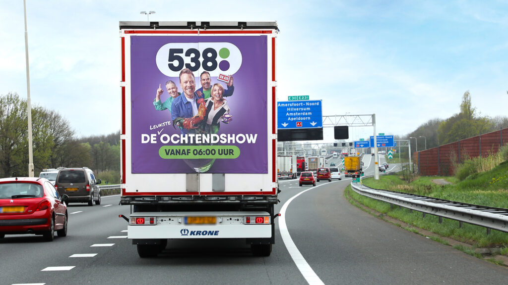 Vrachtwagenreclame